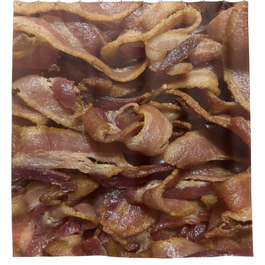 Bacon Duschvorhang (Vorderseite)