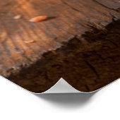 Bacon Egg Cheese Croissant Restaurant individualis Poster (Ecke)