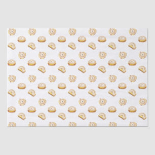 Bacon Ei and Cheese Bagel Breakfast Sandwich NYC Seidenpapier