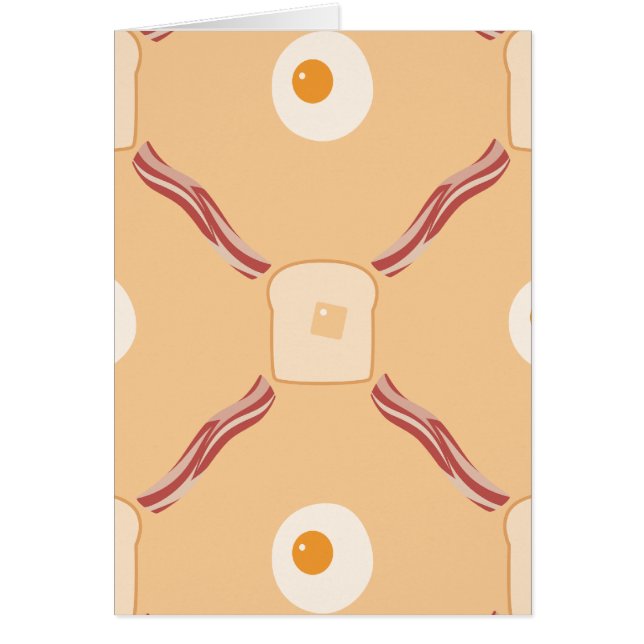 Bacon, Eier und Toast (Vorne)