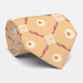 Bacon, Eier und Toast Krawatte (Gerollt)