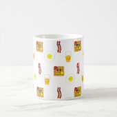Bacon, Eier, Waffeln und Orangensaft Kaffeetasse (Mittel)