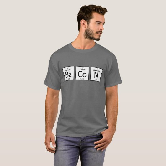Bacon Elements T-Shirt (Vorne ganz)