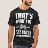 Bacon Feinschmecker Kostümpuppe T-Shirt (Vorderseite)