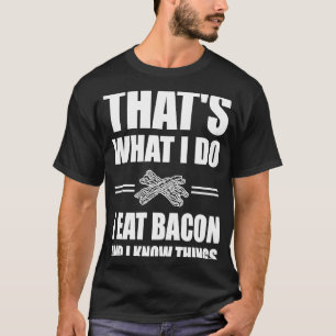 Bacon Feinschmecker Kostümpuppe T-Shirt