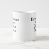 Bacon Fett Grundöl Doppelseitige Tasse (Vorderseite)