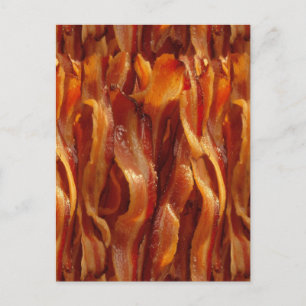 Bacon Fields Forever Decke Postkarte