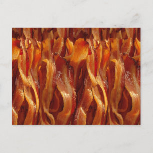 Bacon Fields Forever Decke Postkarte