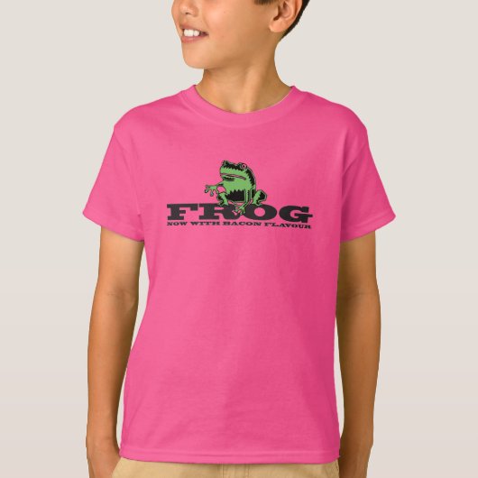 Bacon Flavored Frog T-Shirt (Vorderseite)