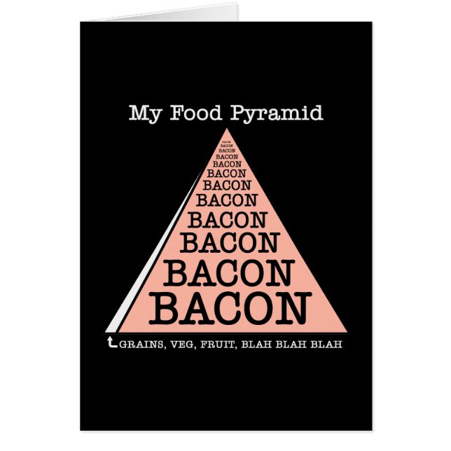 Bacon Food Pyramide (Vorne)
