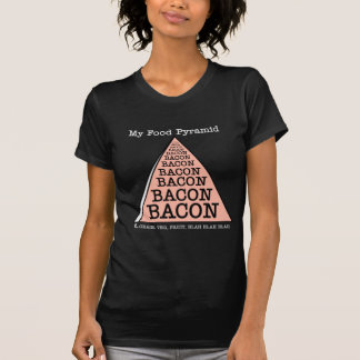 Bacon Food Pyramide T-Shirt