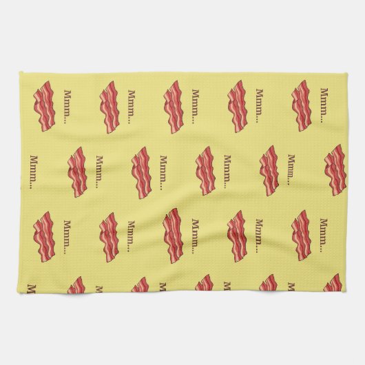 Bacon Funny Geschirrtuch (Horizontal)