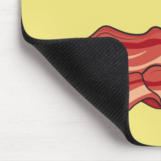 Bacon Funny Mousepad (Ecke)