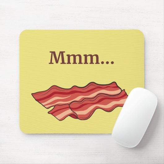 Bacon Funny Mousepad (Mit Mouse)