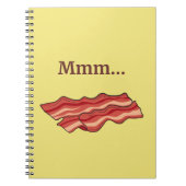 Bacon Funny Notizblock (Vorderseite)