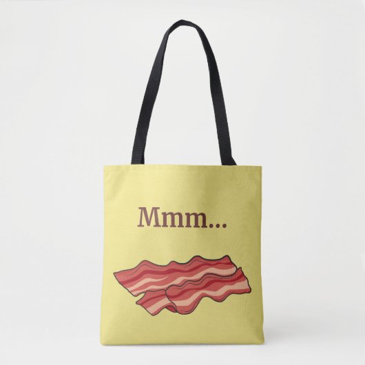 Bacon Funny Tasche (Vorderseite)