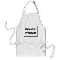 Bacon für die Schürze des Präsidenten