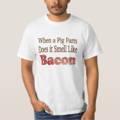 Bacon Furz Tshirt (Vorderseite)