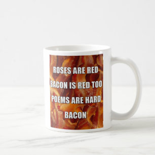 Bacon Gedicht Lustiger Becher Kaffeetasse