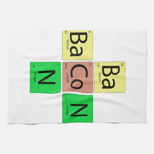 Bacon Geek Handtuch (Horizontal)