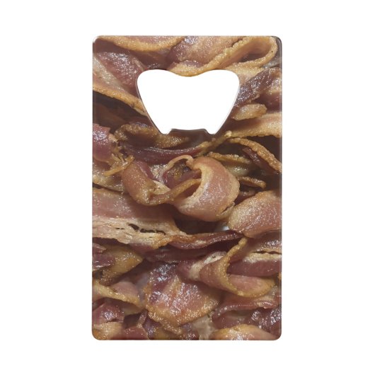 Bacon Geldbeutel Flaschenöffner (Vorderseite)