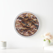 Bacon Große Wanduhr (Zuhause)