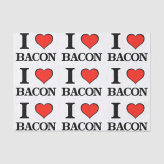 Bacon Heart Seidenpapier