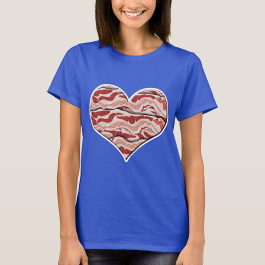 Bacon Hearted T-Shirt (Vorderseite)