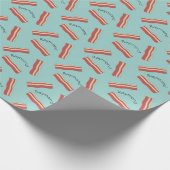 Bacon Hinzufügen eines Namenswrapping-Papiers Geschenkpapier (Ecke)