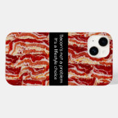 Bacon ist kein Problem Case-Mate iPhone Hülle (Rückseite (Horizontal))