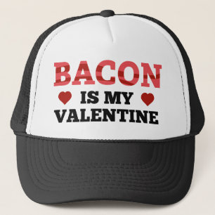 Bacon ist mein Valentine Truckerkappe