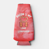 Bacon ist meine Liebe, die sich abkühlen kann Flaschenkühler (Vorderseite)