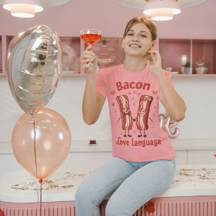 Bacon ist meine Liebe und spricht Funny Bacon T-Shirt