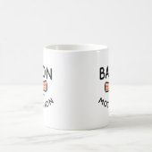 Bacon ist meine Motivation Kaffeetasse (Mittel)