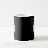 Bacon It Rain Funny Mops Skateboarding Hund Lover Kaffeetasse (Mittel)