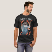 Bacon It Rain Mops Funny Graphic T-Shirt (Vorne ganz)
