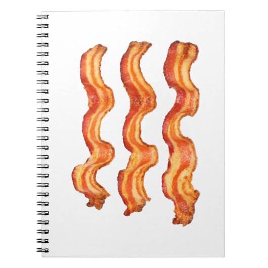 Bacon Journal Notizblock (Vorderseite)