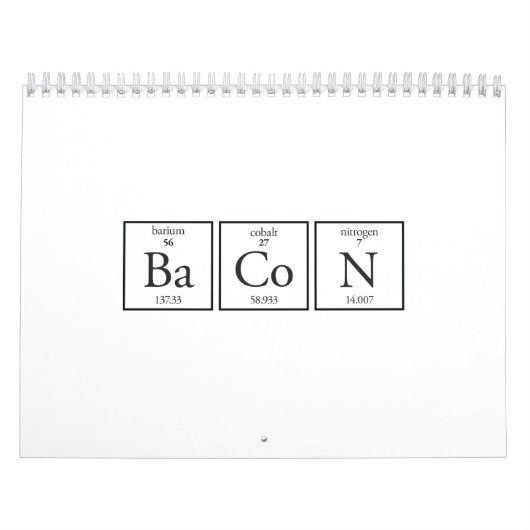 Bacon Kalender (Titelbild)