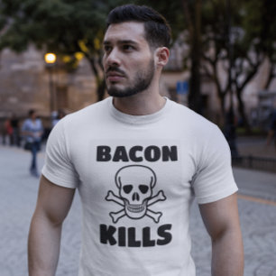 BACON KILLS T - SHIRT