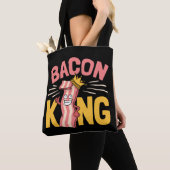 Bacon King Liebhaber Männer Tasche (Von Nahem)