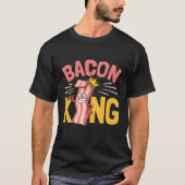 Bacon King Lover Men T-Shirt (Vorderseite)