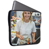 Bacon-Kochfoto anpassen Laptopschutzhülle (Vorne Rechts)