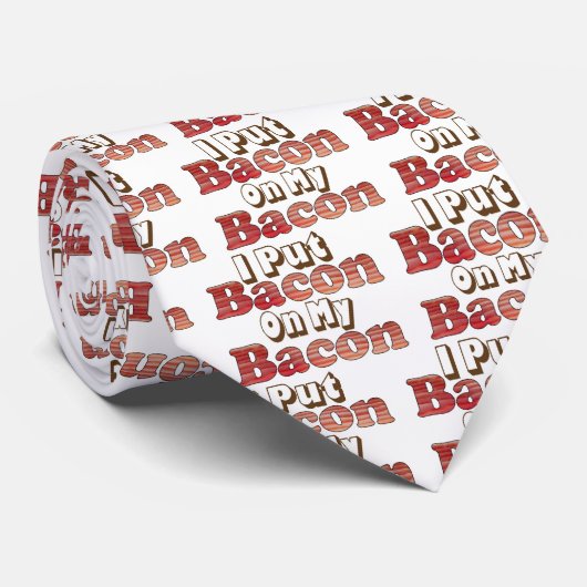 Bacon Krawatte (Gerollt)