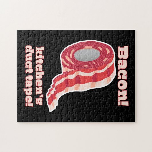 Bacon... Küchenschnecke! Puzzle (Horizontal)