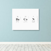 BaCoN Leinwanddruck (Insitu (Holzboden))