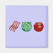 Bacon Lettuce & Tomato - Der BLT! Magnet (Vorne)