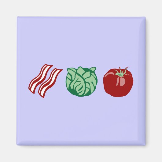 Bacon Lettuce & Tomato - Der BLT! Magnet (Vorne)