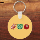 Bacon Lettuce & Tomato - Der BLT! Schlüsselanhänger (Vorderseite)