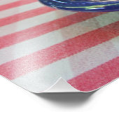 Bacon, Lettuce und Riesentomatensandwich Fotodruck (Ecke)