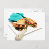 Bacon Lettuce und Tomate Postkarte (Vorne/Hinten)